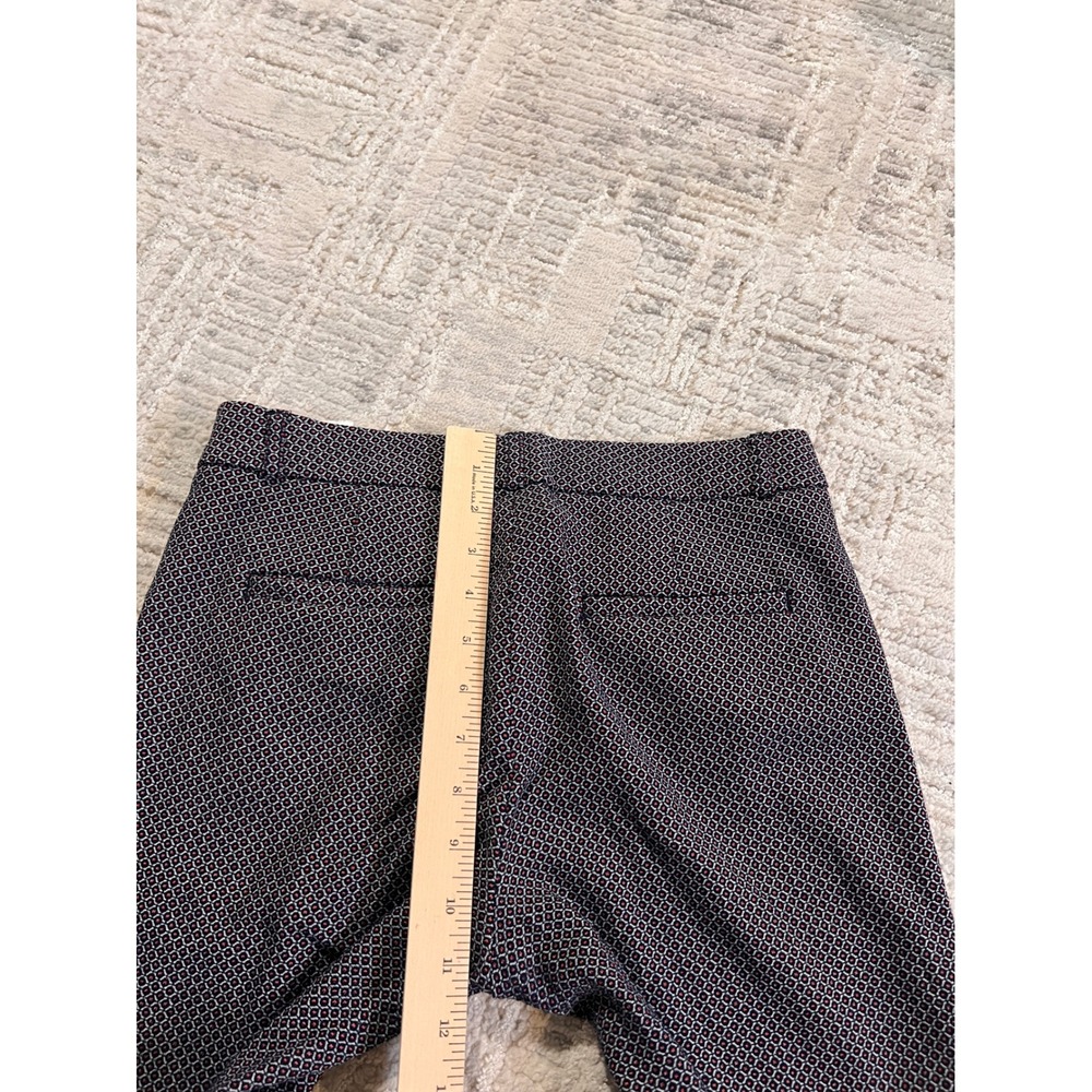 Banana Republic Sloan Fit Geometric Print Career Work Pants Size 2 - Picture 10 of 14